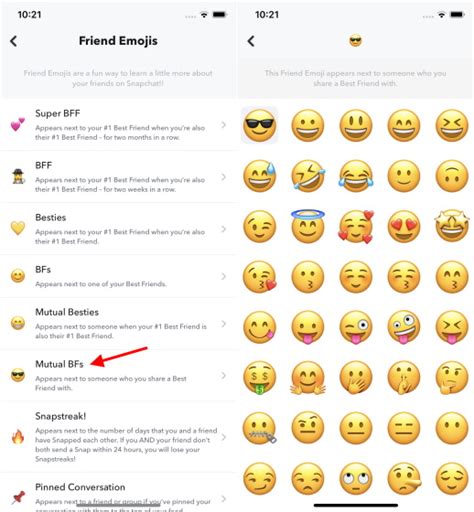 snapchat emoji bedeutung|Snapchat